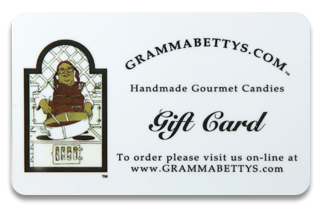 Gift Cards from Gramma Betty's